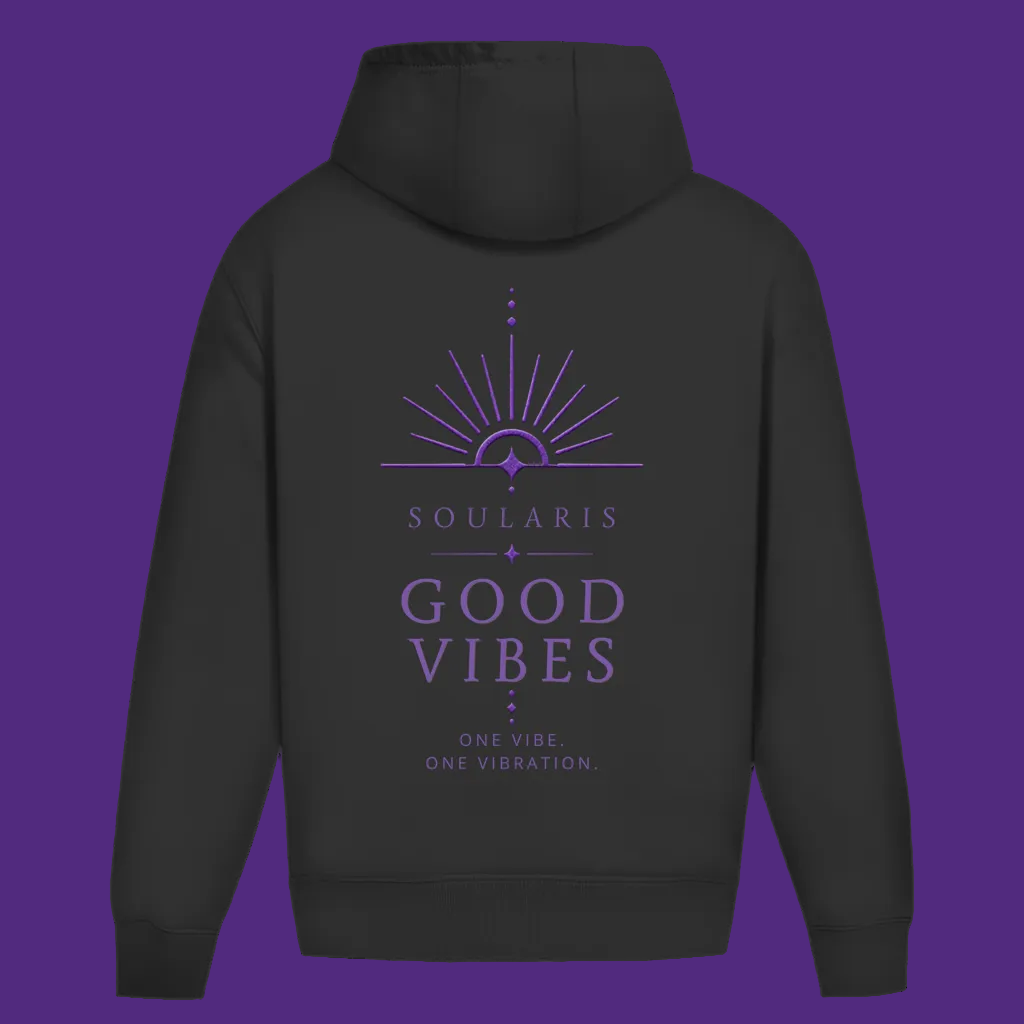 Soul Frequencies Soularis Oversize Hoodie „Good Vibes“