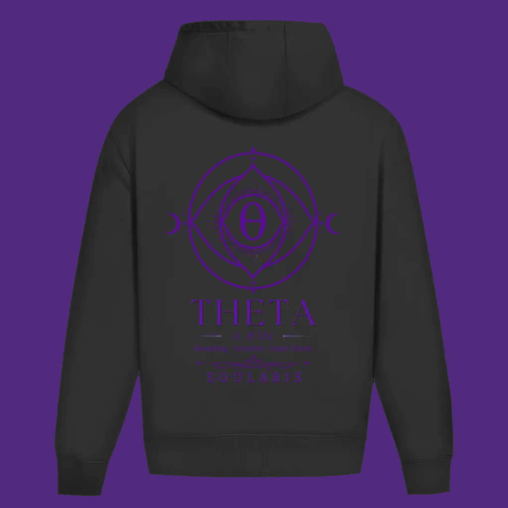 Soul Frequencies Soularis Oversize Hoodie „Theta Vision“