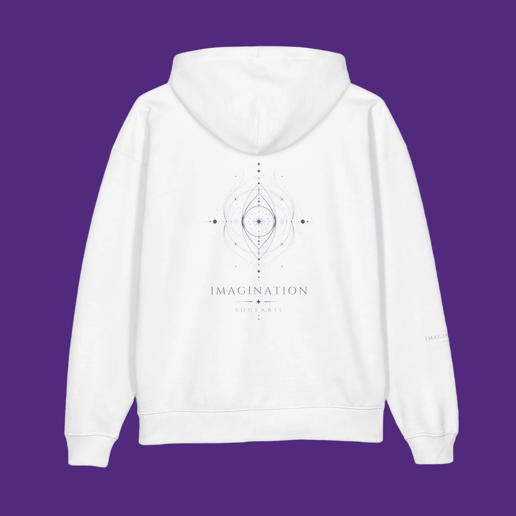 Good Vibes Soularis Organic Unisex Hoodie „IMAGINATION – Inner Vision Portal“